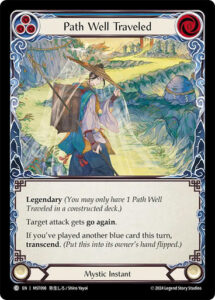 path-well-traveled card flesh and blood